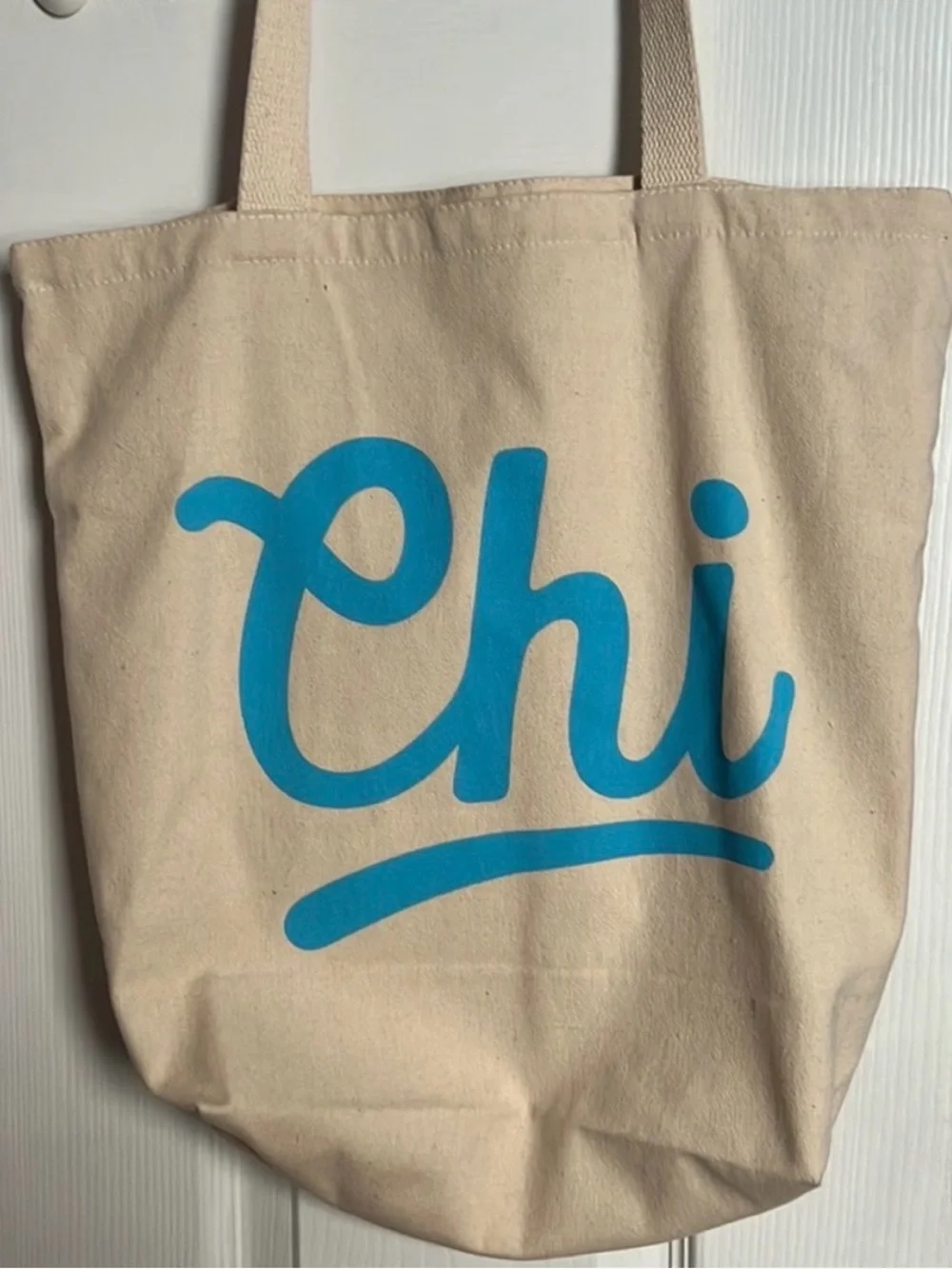 Old Navy Chicago Chi Windy City Canvas Tote Bag